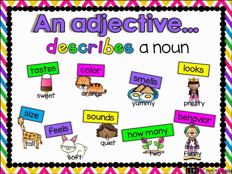 Third Grade Mir briga Adjectives